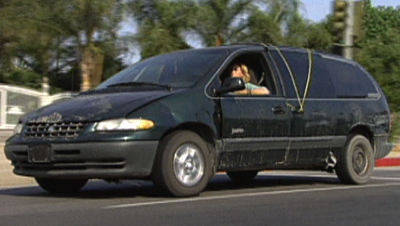 Laila's Plymouth Minivan Grand Voyager Expresso  - Before!