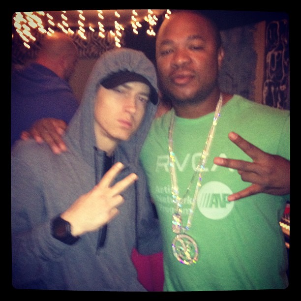 xzibit with Eminem coachellaa New Pictures: Xzibit with Dr. Dre, Eminem and Snoop Dogg at Coachella music festival