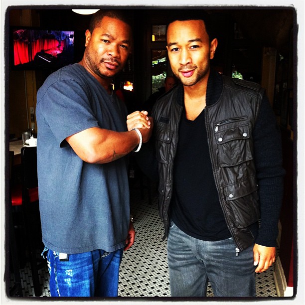 xzibit with john legend New Pictures: Xzibit with Dr. Dre, John Legend, Nicholas Cage & Xzibits two sons